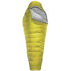 Thermarest therm-a-rest parsec 32 sacco pelo in piuma yellow regular (203 x 78 x 10 cm)