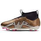 Nike jr zoom mercurial superfly 9 academy fg/mg scarpe da calcio multisuperfici bambino brown 4,5y us