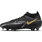 Nike phantom gt2 academy dynamic fit fg/mg scarpe da calcio multisuperfici uomo black/dark grey 9 us