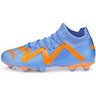 Puma future match fg/ag jr scarpe da calcio per terreni compatti/duri bambino blue/orange 5 uk
