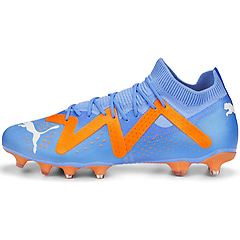 Puma future match fg/ag scarpe da calcio per terreni compatti/duri uomo blue/orange 9,5 uk