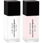 Narciso Rodriguez duo for her pure musc + for her musc noir