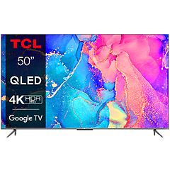 Tcl Tv Qled 50c631 50 Ultra Hd 4k Smart Hdr Google Tv