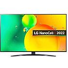 Lg tv nanocell 75nano766 75 '' ultra hd 4k smart hdr webos