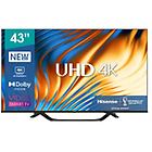 Hisense tv led 43a67h 43 '' ultra hd 4k smart hdr vidaa