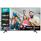 Hisense tv led 58a6cg 58 '' ultra hd 4k smart hdr vidaa