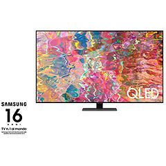 Samsung series 8 tv qled 4k 65'' qe65q80b smart tv wi-fi carbon silver