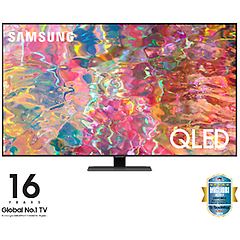 Samsung series 8 tv qled 4k 55'' qe55q80b smart tv wi-fi carbon silver