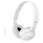 Sony cuffie con microfono mdr-zx110ap bianco