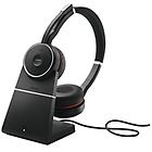 Jabra cuffie con microfono evolve 75 uc duo usb