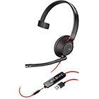 Plantronics poly blackwire c5210 usb-a cuffie con microfono 207577-201