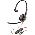 Plantronics poly blackwire c3210 cuffie con microfono 209744-201