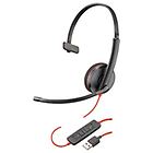 Plantronics poly blackwire c3210 usb-a cuffie con microfono 209744-104