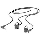Hp earbuds black headset 150