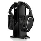 Sennheiser cuffie tv rs165 over-ear wireless portata 30mt funzione extra-bass nero