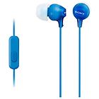 Sony auricolari mdr-ex15ap blu