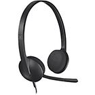 Logitech cuffie con microfono usb headset h340