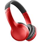 Cellularline cuffie akros rosso bluetooth