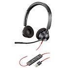 Plantronics poly blackwire 3320 cuffie con microfono 213934-01