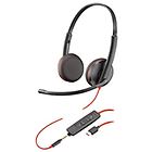 Plantronics poly blackwire c3225 cuffie con microfono 209747-201