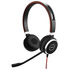 Jabra cuffie con microfono evolve 40 uc duo usb