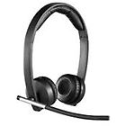 Logitech cuffia con microfono wireless headset h820e