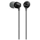 Sony auricolari con microfono mdr-ex15ap nero