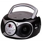 Trevi boombox cd 512 radio aux in nero