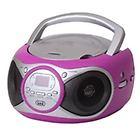 Trevi boombox cd 512 fucsia dock iphone ipod