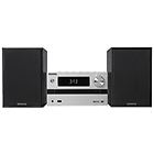 Kenwood mini hi-fi m-720dab cd/mp3 radio dab+  50w nero e argento