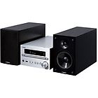Yamaha mini hi-fi mcr-b270d cd / mp3, lettore digitale, radio 30w buetooth- nero e argento