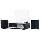 Majestic Mini Hi-fi Tt-38r Cd Giradischi Cassetta Usb Sd Aux Nero