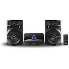 Panasonic Micro Hi-fi Sc-ux102e Cd Mp3 Radio Dab+ Mp3 Usb 300w  Black