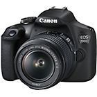 Canon fotocamera reflex eos 2000d fotocamera digitale obiettivo ef-s 18-55 mm iii 2728c054