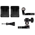 Gopro monopiede helmet front + side mount kit di installazione per videocamera ahfsm-001