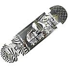 Roces skull city skateboard green/white