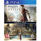 Ubisoft assassin's creed odyssey + origins double pack tedesca playsta