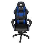 Panthek sedia gaming pt-ga-ac-01 seduta imbottita nero/blu