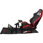 Xtreme sedia gaming pro racing sedia da gaming acciaio nero, rosso 90495