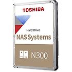 Toshiba hard disk interno n300 nas hdd 4 tb sata 6gb/s hdwg440uzsva