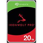 Seagate hard disk interno ironwolf pro hdd 20 tb sata 6gb/s st20000nt001