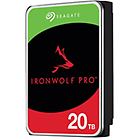 Seagate hard disk interno ironwolf pro hdd 20 tb sata 6gb/s st20000ne000