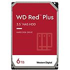 Wd hard disk interno red plus hdd 6 tb sata 6gb/s wd60efpx