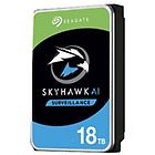 Seagate hard disk interno skyhawk ai hdd 18 tb sata 6gb/s st18000ve002