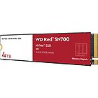 Wd ssd red sn700 ssd 4 tb pcie 3.0 x4 (nvme) wds400t1r0c