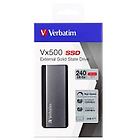 Verbatim ssd vx500 ssd 240 gb usb 3.1 gen 2 47442