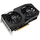 Asus scheda video dual-rx6600xt-o8g oc edition scheda grafica 90yv0gn1-m0na00