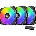 Antec ventola prizm x 120 argb 3+c case fan kit 0-761345-99938-0