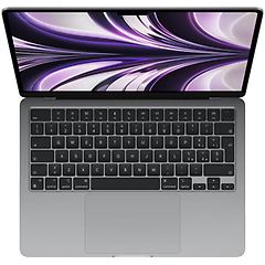 Apple macbook air 13" chip m2 con cpu 8?core e gpu 8?core ed archiviazione 256gb grigio siderale