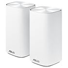 Asus wireless range extender ac1500 dual-band mesh wifi system copertura fino a 465 mq 2 pezzi bianco